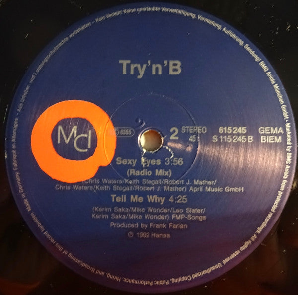 Try 'N' B : Sexy Eyes (12", Maxi)