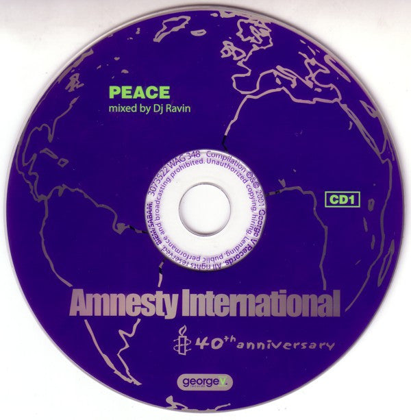 Various : Amnesty International 40th Anniversary (Box + 2xCD, Comp, Mixed)