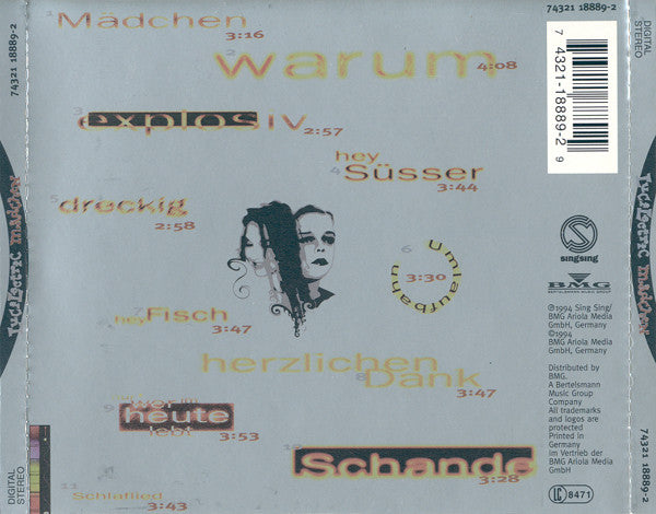 LuciLectric : Mädchen (CD, Album)