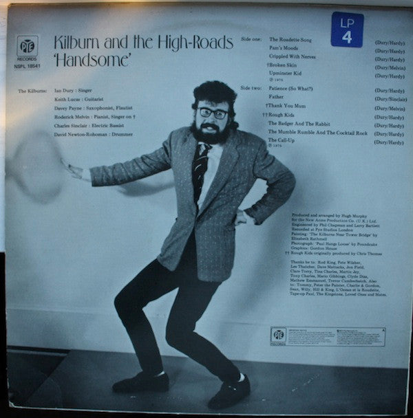Kilburn & The High Roads : Handsome (LP, Album, RE)