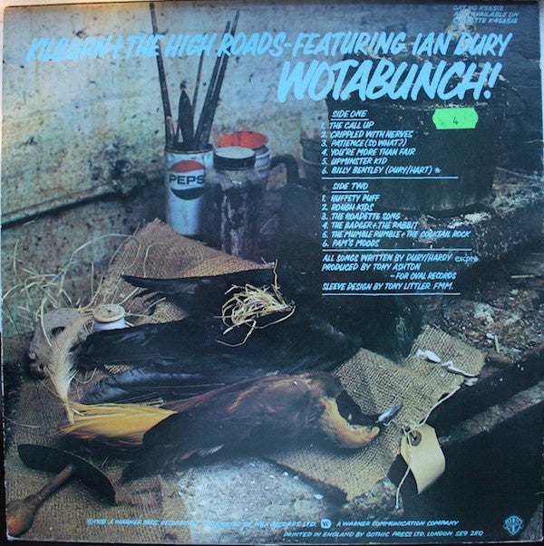 Kilburn & The High Roads Featuring Ian Dury : Wotabunch! (LP, Album)