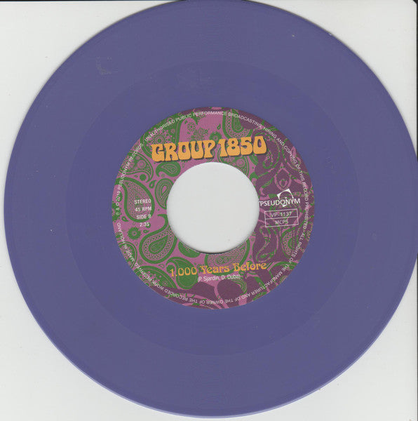 Group 1850 : Dream Of The Future (7", Single, Pur)