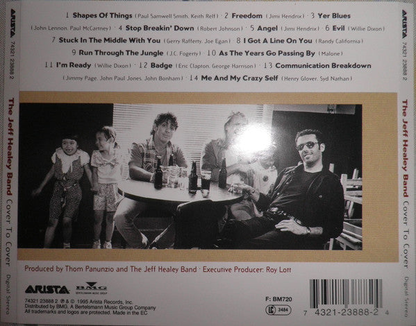 The Jeff Healey Band : Cover To Cover (CD, Album)
