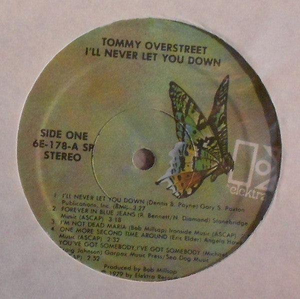 Tommy Overstreet : I'll Never Let You Down (LP)