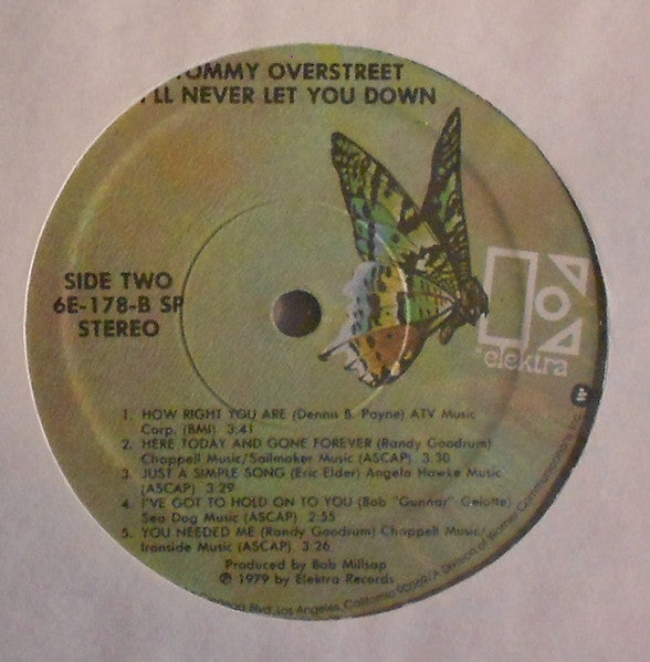 Tommy Overstreet : I'll Never Let You Down (LP)