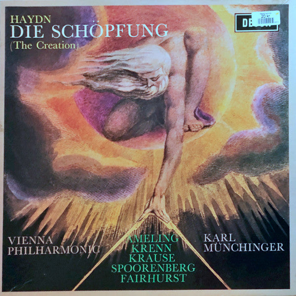 Haydn* - Vienna Philharmonic*, Ameling*, Krenn*, Krause*, Spoorenberg*, Fairhurst*, Karl Münchinger : Die Schöpfung (The Creation) (2xLP, RP + Box)