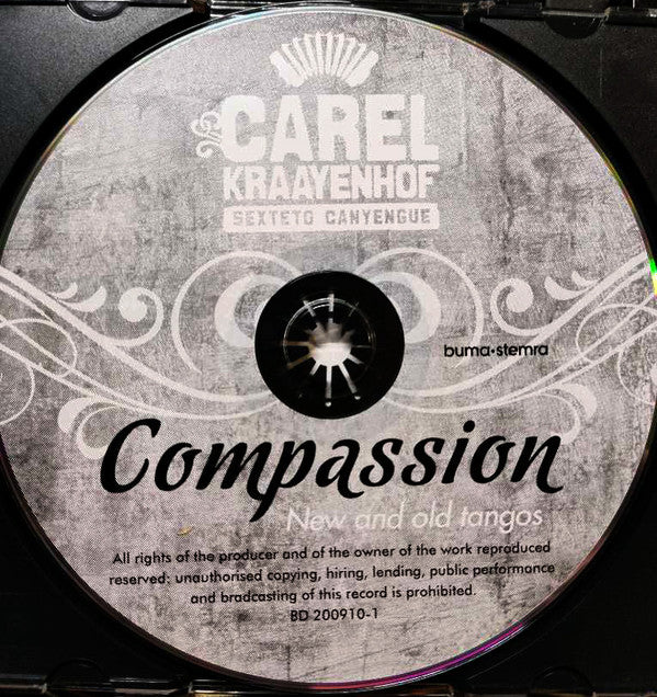 Carel Kraayenhof, Sexteto Canyengue, Omar Mollo : Compassion New And Old Tangos (CD, Album)