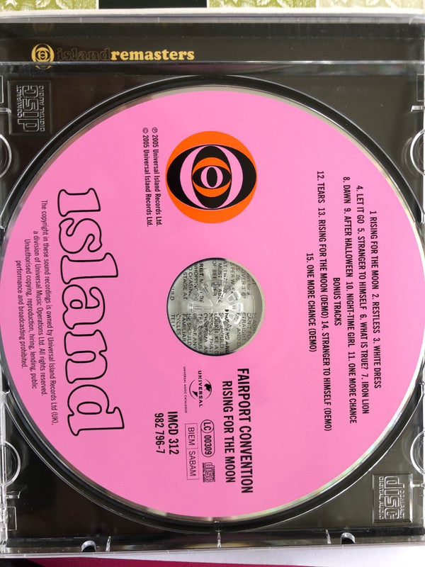 Fairport Convention : Rising For The Moon (CD, Album, RE, RM, O-C)