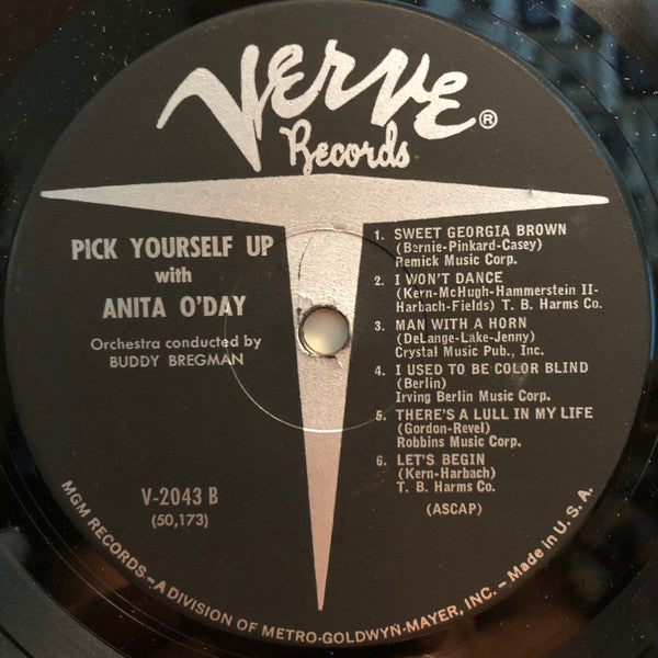 Anita O'Day : Pick Yourself Up (LP, Album, Mono, RE)