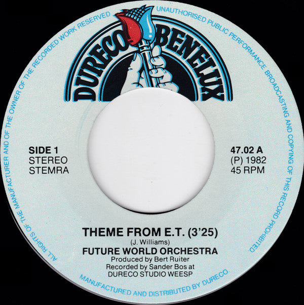 Future World Orchestra : Theme From E.T. (7", Single)