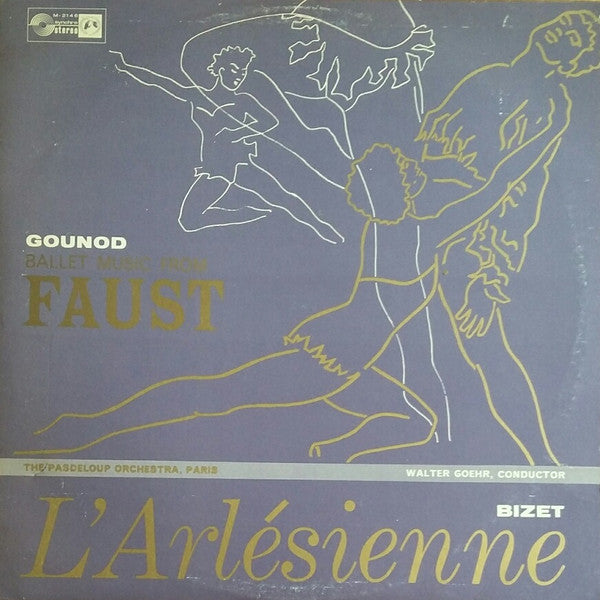 Orchestre De L'Association Des Concerts Pasdeloup, Orchestre Des Concerts De Paris, Walter Goehr, Charles Gounod / Georges Bizet : Ballet Music From Faust / L'Arlésienne (LP)