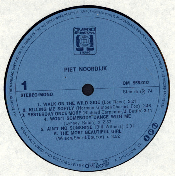 Piet Noordijk : Prototype (LP, Album)