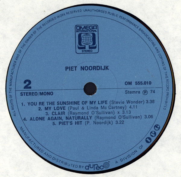 Piet Noordijk : Prototype (LP, Album)