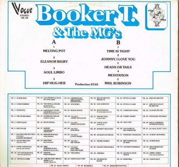 Booker T & The MG's : Booker T. & The MG's (LP, Comp)