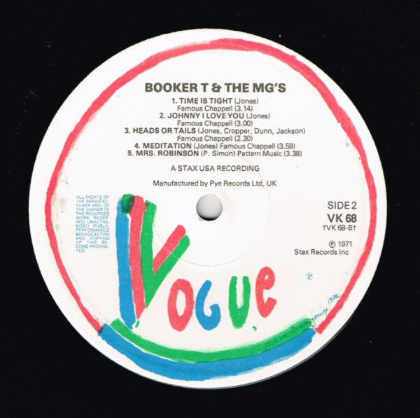 Booker T & The MG's : Booker T. & The MG's (LP, Comp)