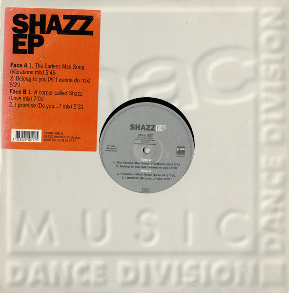 Shazz : Shazz EP (12", EP)