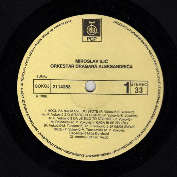 Miroslav Ilić, Ansambl Dragana Aleksandrića : Novi Hitovi (LP, Album)