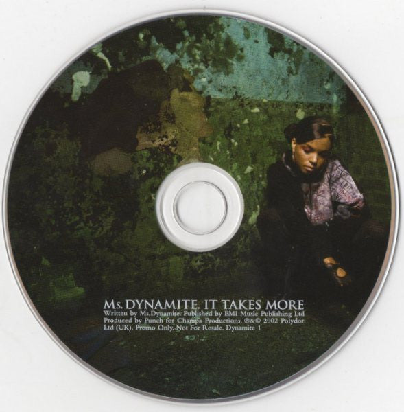 Ms. Dynamite : It Takes More (CD, Single, Promo)