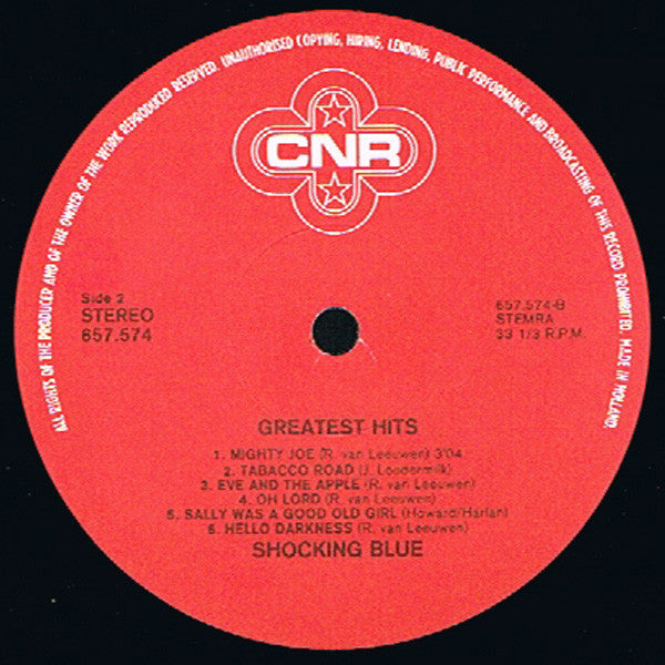 Shocking Blue : Greatest Hits (LP, Comp)