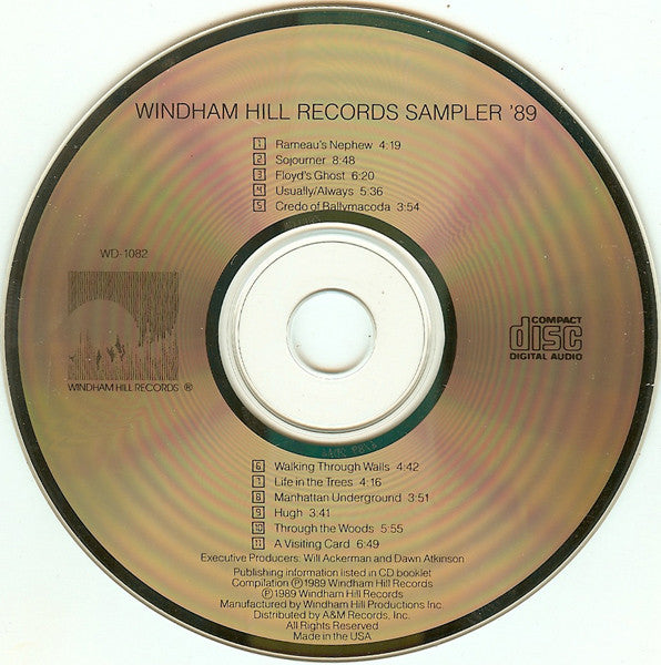 Various : Windham Hill Records Sampler '89 (CD, Smplr)