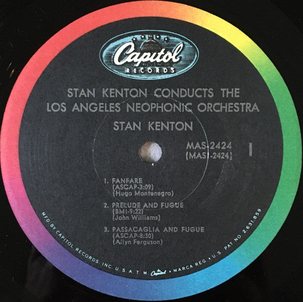 Stan Kenton Conducts The Los Angeles Neophonic Orchestra : Stan Kenton Conducts The Los Angeles Neophonic Orchestra (LP, Album, Mono)