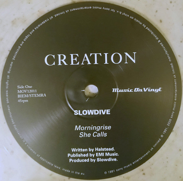 Slowdive : Morningrise (12", EP, Ltd, Num, RE, Smo)