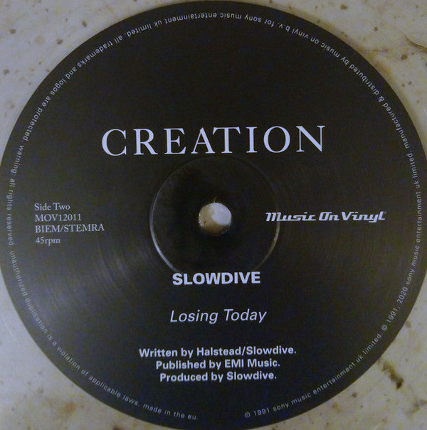 Slowdive : Morningrise (12", EP, Ltd, Num, RE, Smo)