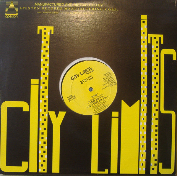 Status (4) : Down (12")