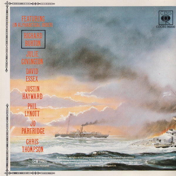 Jeff Wayne : The War Of The Worlds (2xCD, Album, RE)