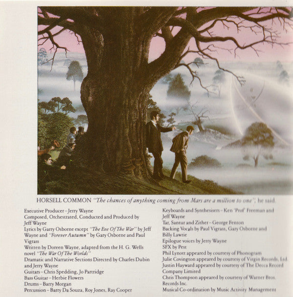 Jeff Wayne : The War Of The Worlds (2xCD, Album, RE)