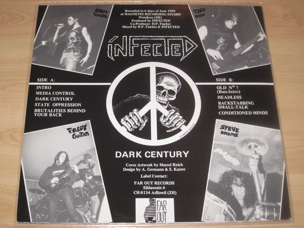 Infected (4) : Dark Century (LP)