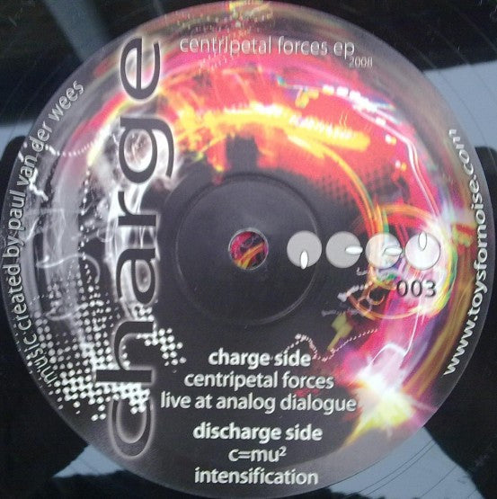Paul Van Der Wees : Centripetal Forces EP (12", EP)