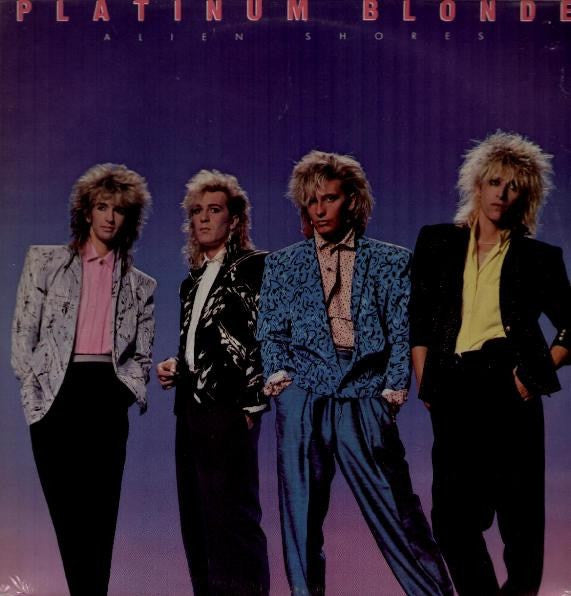 Platinum Blonde : Alien Shores (LP, Album)