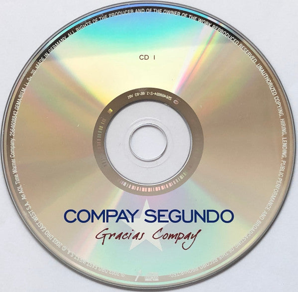 Compay Segundo : Gracias Compay (2xCD, Comp)
