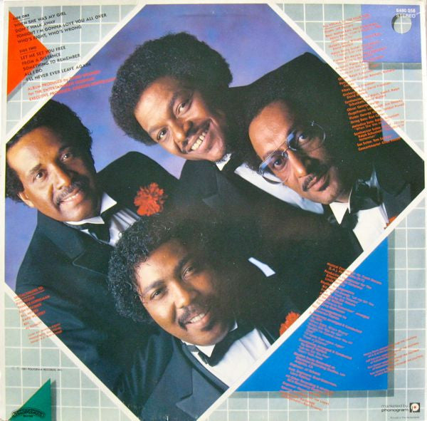 Four Tops : Tonight! (LP, Album)