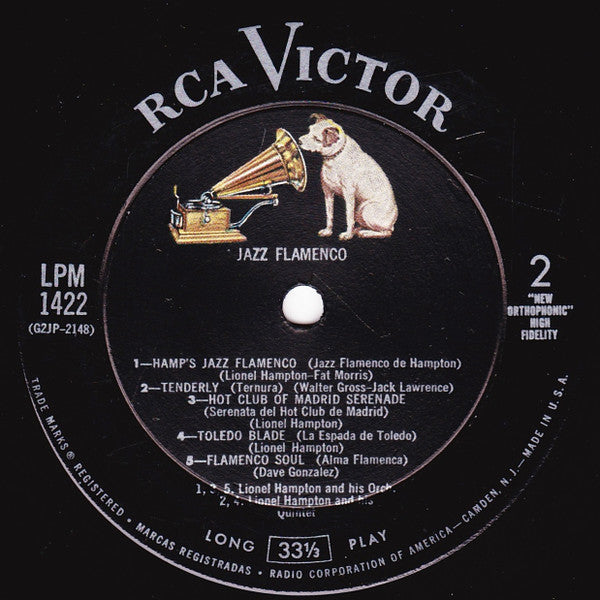 Lionel Hampton And His Orchestra : Jazz Flamenco (LP, Mono)