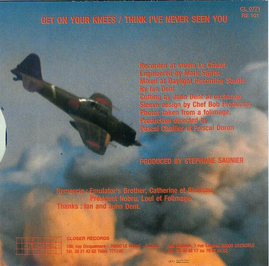 The Batmen : Get On Your Knees (7", Single)