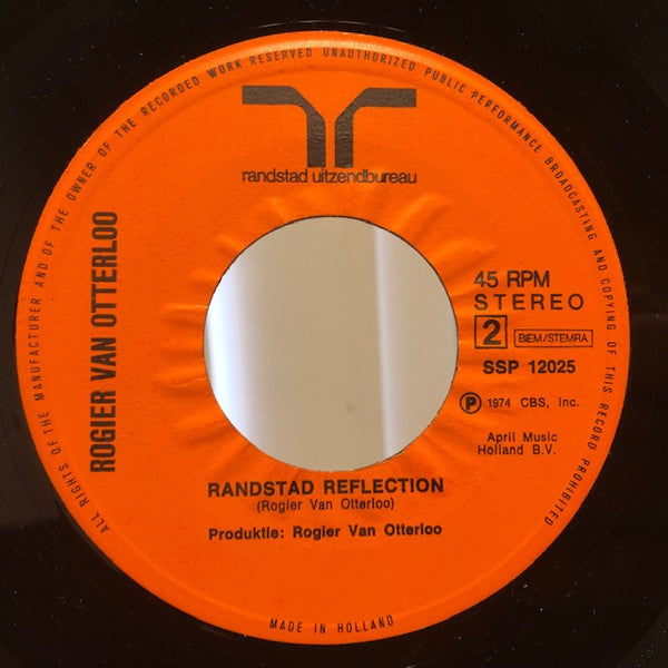 Rogier Van Otterloo : Let's Go To Randstad (7", Single)