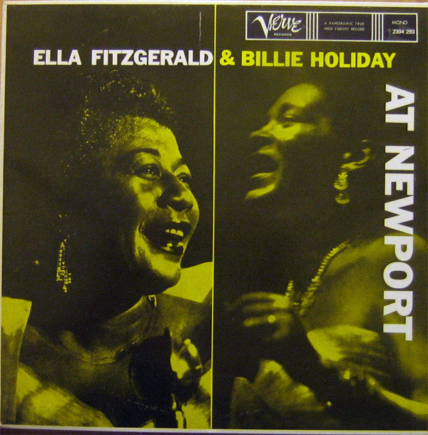 Ella Fitzgerald And Billie Holiday : At Newport (LP, Album, Mono, RE)