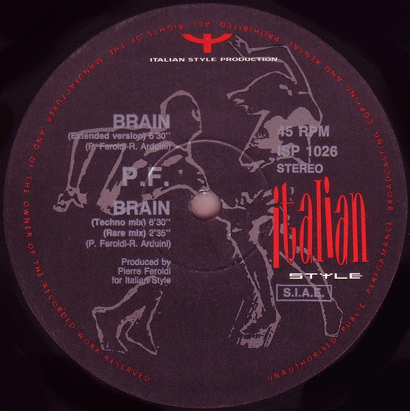 Pierre Feroldi : Brain (12")