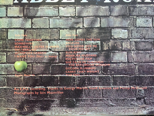 The Beatles : Abbey Road (LP, Album, RE, Red)