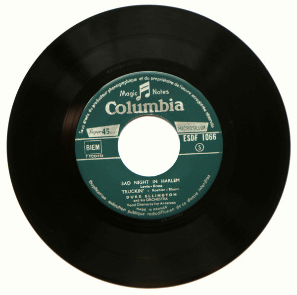 Duke Ellington And His Orchestra : 4 - Sad Night in Harlem (7", EP)