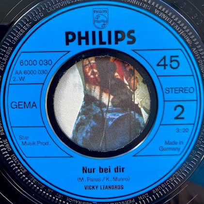 Vicky Leandros : Wenn Die Sehnsucht Nicht Wär (7", Single, Inj)