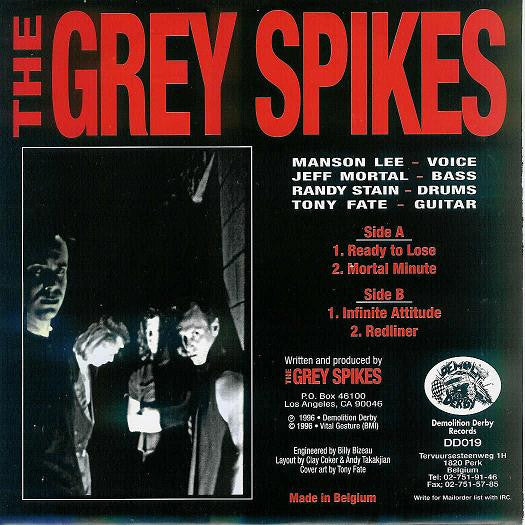 The Grey Spikes : Thunderation (7", EP)