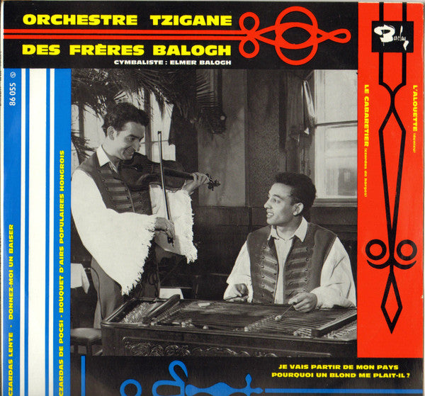 Orchestre Tzigane Des Frères Balogh : Orchestre Tzigane Des Frères Balogh (LP, Mono)