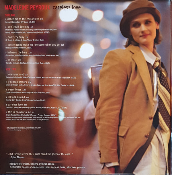 Madeleine Peyroux : Careless Love (LP, Album, Ltd, RE, Red)