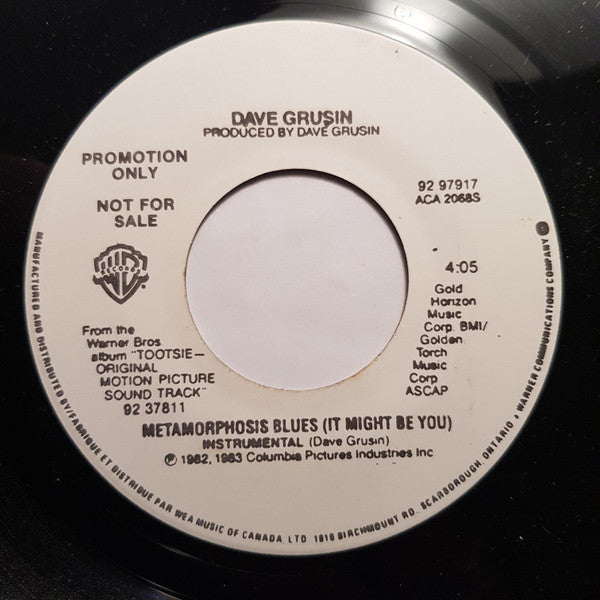 Stephen Bishop / Dave Grusin : It Might Be You (Theme From "Tootsie") (7", Promo)