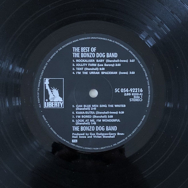 Bonzo Dog Doo-Dah Band : The Best Of The Bonzo Dog Band (LP, Comp)