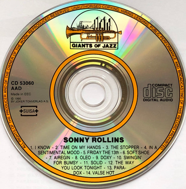 Sonny Rollins : Airegin 1951-1956 (CD, Comp)