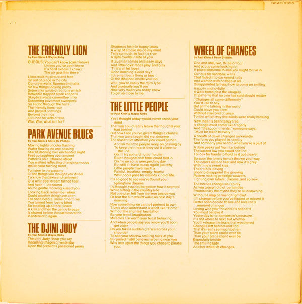 The Wind In The Willows : The Wind In The Willows (LP, Album, Scr)